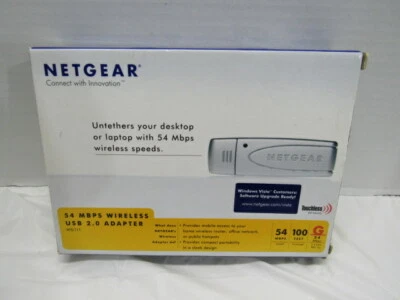 NETGEAR WG111 Wireless USB 2.0 Adapter (54 Mbps)  - Image 1 of 4