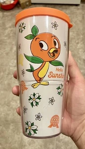 Disney Epcot Flower & Garden Festival 2021 Orange Bird 24oz Tervis Becher & Deckel - Bild 1 von 5