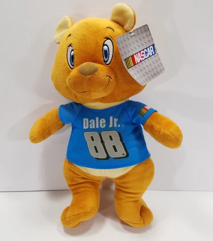 Nascar Dale Earnhardt Jr. 88 Plush Teddy Bear Toy 13" With Tags Kellytoy Cover