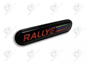 PEUGEOT 106 COMPATIBLE S2 "RALLYE" PLACA TABLERO HECHO A MEDIDA ABOVEDADO RESINA GEL - Imagen 1 de 3