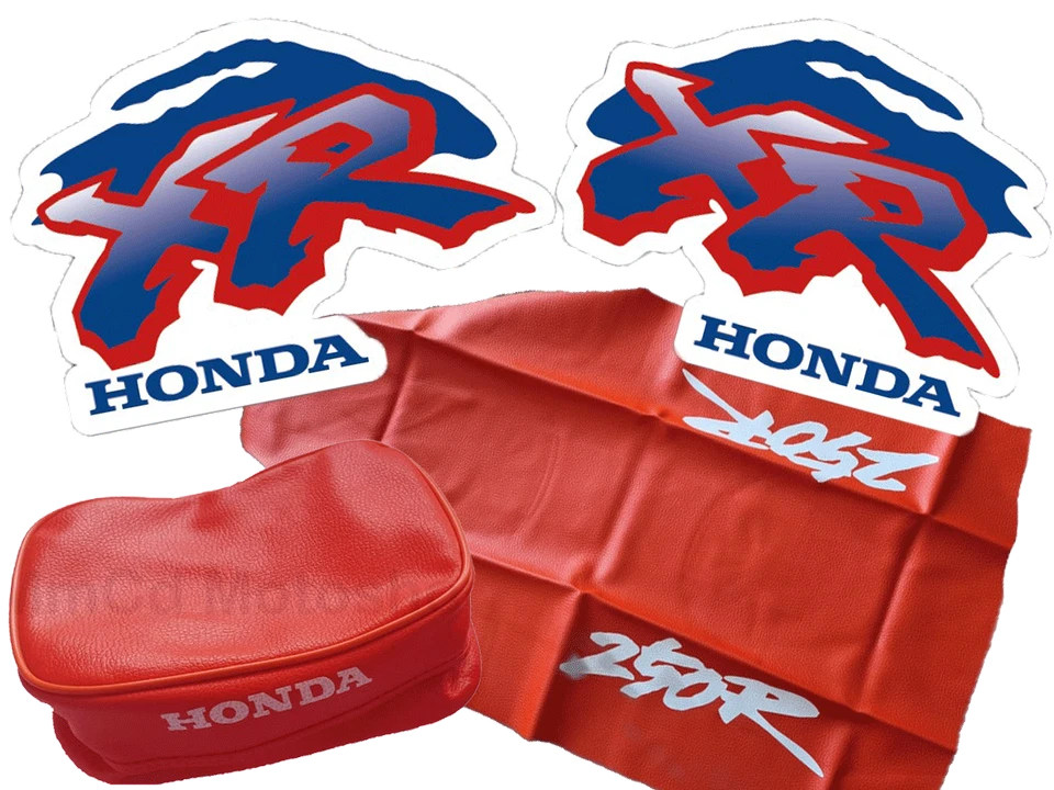Calcomanías Gráficas, Funda Asiento Bolsa Guardabarros para Honda xr250r xr 250 Naranja 93 Premium Foto 1 de 4
