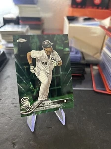 2018 Topps Chrome - Green Wave Refractor #169 José Abreu 77/99 Chicago White Sox - Picture 1 of 3