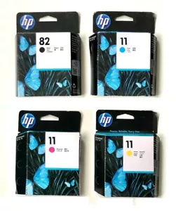 4x Original Ink HP Designjet 111 111Plus/11 +82 CH565A C4836A C4837A C4838A - Zdjęcie 1 z 1