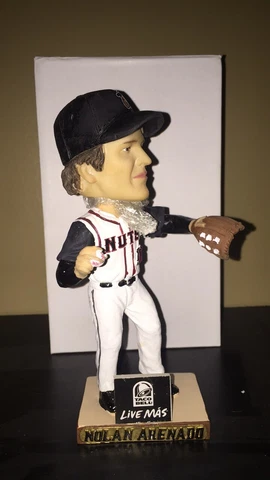 2012 Modesto nuts Nolan Arenado Bobblehead Colorado Rockies Cover