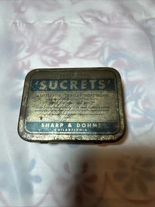Latta Sucrets vintage anni '30 in buone condizioni - Foto 1 di 6