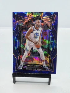 2024-25 Panini Select Draymond Green Blue Cracked Ice Golden State Warriors #27 - Picture 1 of 2
