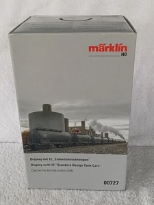 Märklin Marklin HO 00727 Limited Ed Weathered 12 Car DB Standard Tank Cars - Picture 1 of 18