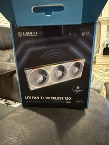 Lian Li Uni Fan TL - Wireless 120 - Triple Pack - 2.4 Ghz Wireless Signal - Photo 1/5