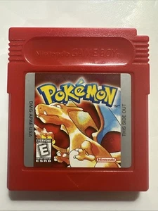 Pokemon Red Version (Nintendo Gameboy) Cart Only - New Battery & Tested - Picture 1 of 7