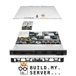 Dell PowerEdge R440 Server 2.10Ghz 22-Core 128GB RAM 2x 400GB SAS SSD 6x 1.8TB - Picture 1 of 5