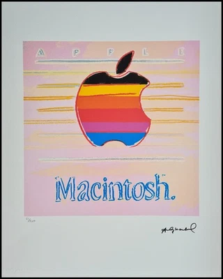 ANDY WARHOL * Apple * 50 x 40 cm * signed lithograph * limited # 21/200 - Bild 1 von 4