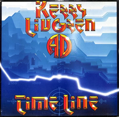 LP Kerry Livgren AD – Time Line - CBS Associated Records – BFZ 39368 US 1984 - Image 1 of 4