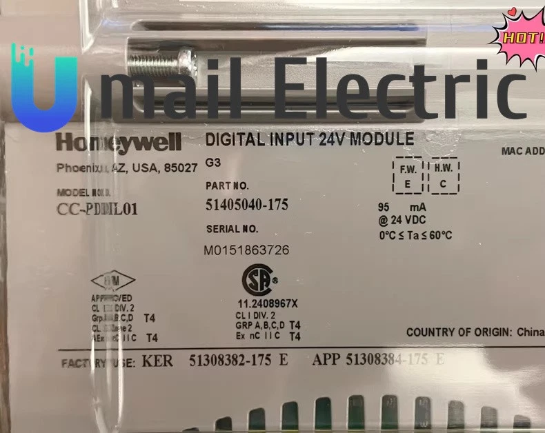 Honeywell Cc-pdil01 Digital Input 24v Module 51405040-175 Experion Series C PLC