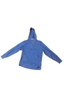 Sudadera con Capucha B Draddy Para Hombre M Azul Proctor 1/4 Cremallera Algodón Elástico Pullover Azul Jack - Imagen 1 de 8