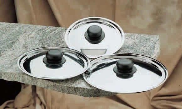 Coperchio acciaio inox Diam. 28 cm "f.lli Rivadossi" Made in Italy