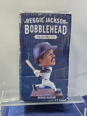 Reggie Jackson New York Yankees Bobblehead 2017 SGA Collectible #2 - Classic - Imagem 1 de 4