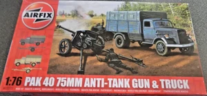 PAK 40 75mm ANTI-TANK GUN & TRUCK 1:76 SCALE BY AIRFIX - Picture 1 of 2