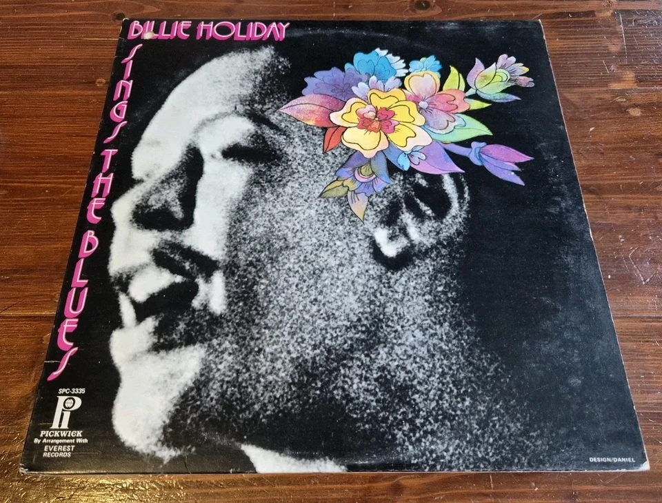 BILLIE HOLIDAY - BILLIE HOLIDAY SINGS THE BLUES LP SPC-3335 PUCKWICK 1967 VG+!  - Image 1 of 1