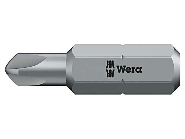 05066620001 Bit Torq-Set® TS2 L. total: 25mm Fastening: 1/4" (D6.3mm) WERA - Image 1 of 1