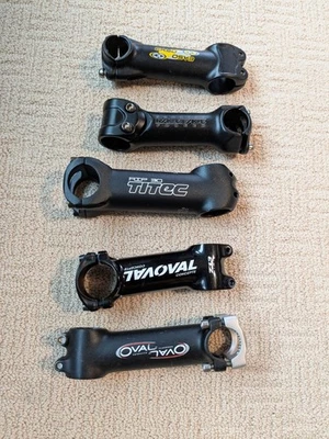 Various Road and mountain bike stems Oval, Raceface, Easton EA50, Titec - Image 1 of 2