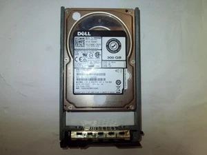 Dell Enterprise Class AL14SEB030N 03NKW7 300GB SAS 12 Gbps RPM 10K HDD W/Caddy - Photo 1/4