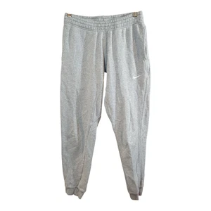 Nike Sportswear Gray Club Fleece Jogger Sweatpants Athleisure Workout Men's M - Picture 1 of 7