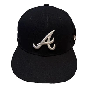 Offizielle 2021 MLB World Series Atlanta Braves New Era 9fifty SnapBack schwarze Mütze - Bild 1 von 8