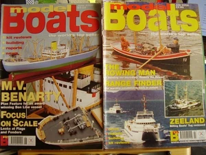 2 X MODEL BOATS MAGS JUNE 2000 JULY 2002 WODNEY THE WOWER TALISMAN MV BENARTY - Imagen 1 de 5