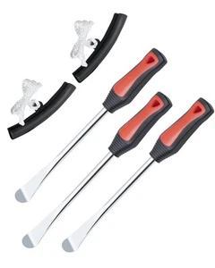 11.5 inch Steel Tire Spoon Lever Iron Tool Kit, Professional Tire Changing To... - Picture 1 of 6