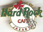 Hard Rock Cafe Jakarta 1996 Christmas Pin White Logo Sax Xmas Hrc Catalog #3804