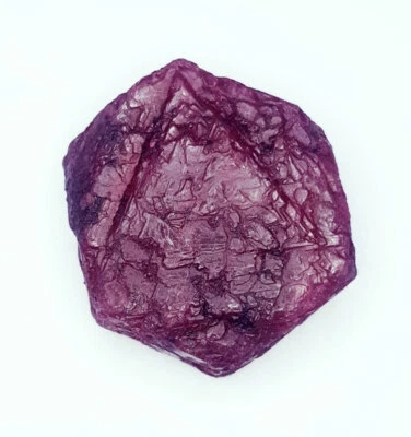 Natural Corundum Red Ruby Loose Gemstone 70.87 Ct Certified Uncut Rough Opaque - Image 1 of 4