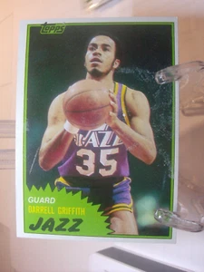 1981-82 Topps Basketball Card #41 - Darrell Griffith RC - Utah Jazz (96140) - Bild 1 von 2