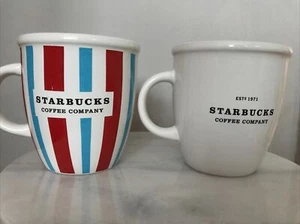 2 x Starbucks 2003  Mugs Starbucks Coffee Company 1971 Tea Coffee - Picture 1 of 7