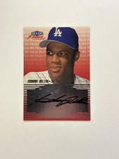 2000 Fleer Focus Adrian Beltre Fresh Ink On Card Auto Future Hall Of Famer