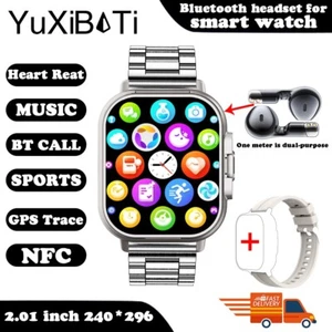 Smartwatch con cuffie integrate all'interno Orologio sport fitness + cinturino - Imagen 1 de 23