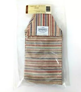 Forro de bagel a rayas Longaberger Fabric Market algodón #20218130 - Imagen 1 de 4