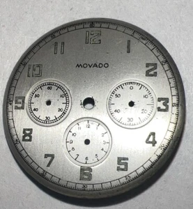 VINTAGE Movado 3 register chronograph dial Approximately 29mm - Picture 1 of 3