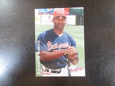 1999 Grandstand Greenville Braves Demond Smith Card (B60) Atlanta Braves