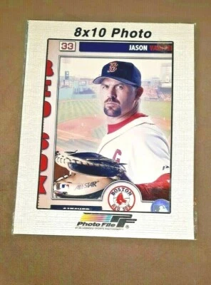 Boston Red Sox #33 Jason Varitek 8"x10" Photo Baseball MLB Photo File Picture - Image 1 of 4