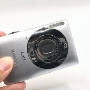 Canon IXUS 105 IS/ SD 1300 IS/IXY 200F Digital Camera 12.1MP Touch Screen Silver - Picture 1 of 10