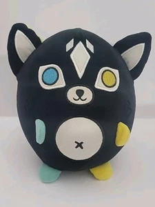 Krew District KF Black Cat ItsFunneh YouTube Mini Teddy Plush 7” RARE HTF - Picture 1 of 9