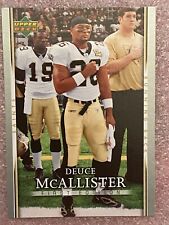 2007 Upper Deck First Edition #69 Deuce McAllister New Orleans Saints