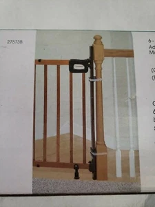 Summer 36.75-in Brown Wood Safety Gate Universal Kit-Gate Sold Separately-27573B - Picture 1 of 3
