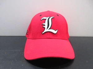 Louisville Cardinals Hat Cap Strap Back Red White NCAA College Football Mens - Picture 1 of 8