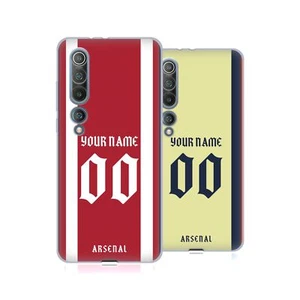 CUSTOM CUSTOMIZED PERSONALIZED ARSENAL FC 2021/22 KIT GEL CASE FOR XIAOMI PHONES - Picture 1 of 9