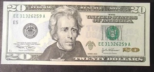Crisp UNC 2004 20$ Richmond Federal Reserve Note, DC printing, [C78 - Picture 1 of 3