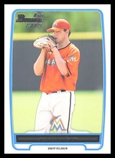 2012  Bowman Draft Picks & Prospects Draft Picks #BDPP58 Austin Dean