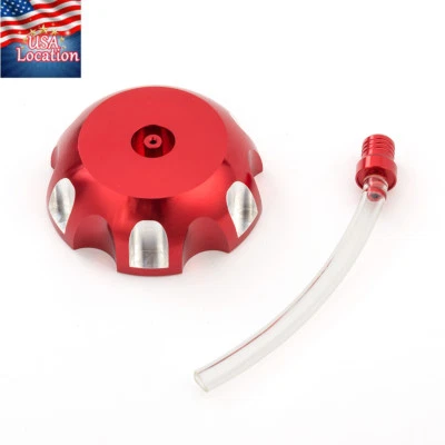 Para CRF150F CRF230F 2003-2017 CNC Aceite Combustible Gas Tanque Tapa Pivote Dirt Pit Aluminio Foto 1 de 4