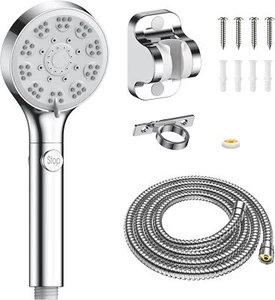 RV Shower Head w/Hose & On Off Switch,High Pressure 7 Mode,Handheld for Trailer - Picture 1 of 7