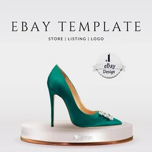 Ebay Listing Template Design Auction Mobile Responsive HTML Professional LOGO - Photo 1 sur 1